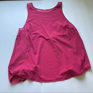 EUC Size 8 Lululemon Open Back Mesh Tank
